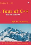 A tour of C++: Updated for C++ 20. 3 Ed