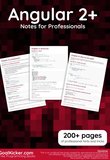 Angular 2+ Notes for Professionals